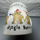 Russ Berrie Jingle Bears Vintage Collectible Ceramic Mug