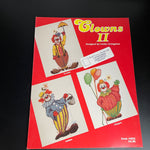Just Cross Stitch Clowns I and II Cathy Livingston Set Of 2 Counted Cross Stitch Charts