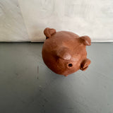 Pretty Little Piggy Handcrafted In Chili Vintage Figurine
