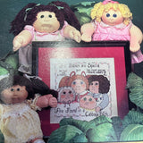 Cabbage Patch Kids Plaid #7677 Vintage 1983 Counted Cross Stitch Chart Book