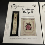 Calico Crossroads Choice of Summer or Spring Bellpulls Vintage 1997 Counted Cross Stitch Charts
