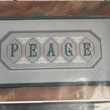 Susan's Best Choice Of Flower Bell Pull* Or Peace* Vintage Counted Cross Stitch Chart*
