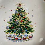 Salem Christmas Tree Ashtray/Candy Dish Vintage Tobacciana Collectible