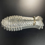 Metal Fish Mold 10 by 3.5 Inches Vintage Collectible Bake Ware and Kitchen Decor