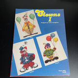 Just Cross Stitch Clowns I and II Cathy Livingston Set Of 2 Counted Cross Stitch Charts