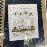 Chessie & Me Birth Samplere Original Designs By Linda Lautenschlager Counted Cross Stitch Chart