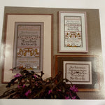 Ginger & Spice Choice Of 3 Vintage Counted Cross Stitch Charts See Pictures Descriptions and Variations