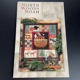 Art To Heart North Woods Noah #129P Vintage 1996 27 by 28 inch Wall Quilt Pattern