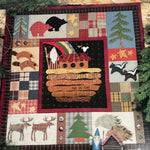 Art To Heart North Woods Noah #129P Vintage 1996 27 by 28 inch Wall Quilt Pattern