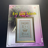 Something In Common Eri Silk Moth with Moth Charm Vintage 1999 Counted Cross Stitch Chart OOP