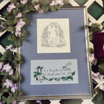 MPR The Portfolio Series Choice of Garden of Paradise 1987 or Gathering Love 1986 Vintage Counted Cross Stitch Charts