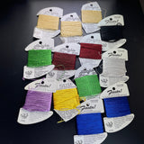 Rainbow Gallery Mixed Lot of Rayon Set Of 13 Skeins Embroidery Floss See Pictures and Description*