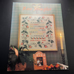 Just Cross Stitch Rose Sampler Vintage 1988 Counted Cross Stitch Chart OOP