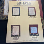 Mother & Daughter Choice Of Lifelines Vintage 1984 Counted Cross Stitch Charts See Pictures Descriptions and Variations*