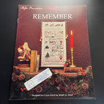 Major Presentations Remember Mary K Frye Vintage 1990 Counted Cross Stitch Chart