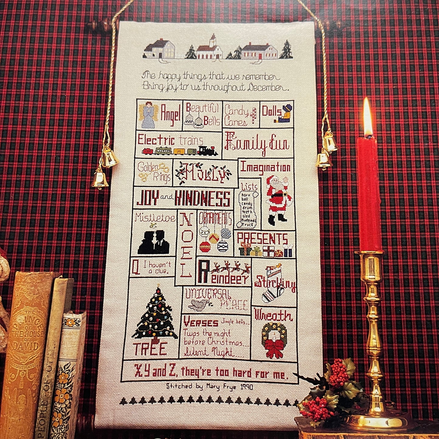 Major Presentations Remember Mary K Frye Vintage 1990 Counted Cross Stitch Chart