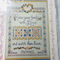 Ursula Michael Designs, Raise Your Family, #185, Counted Cross Stitch Chart 8 by 12 inches