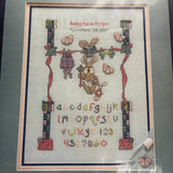Twisted Threads Birth Sampler For bailey Counted Cross Stitch Chart