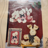 Down Memory Lane Bunny Love Too! ML#85 Bunny Trio Stuffed  Animal Sewing Pattern