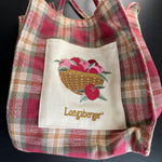 Longaberger Basket of Apples Tote Bag