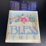 Designs for the Needle Bless This House 5928 Leisure Arts Needlepoint Canvas 14 by 14 inches