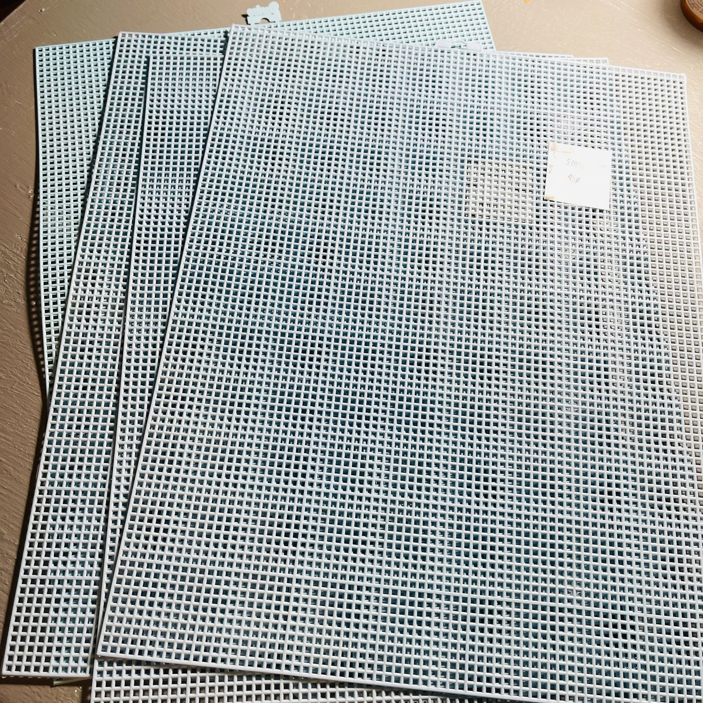 Plastic Canvas, 7 mesh, 10.5 by 13.5 Inch, Please See Variations