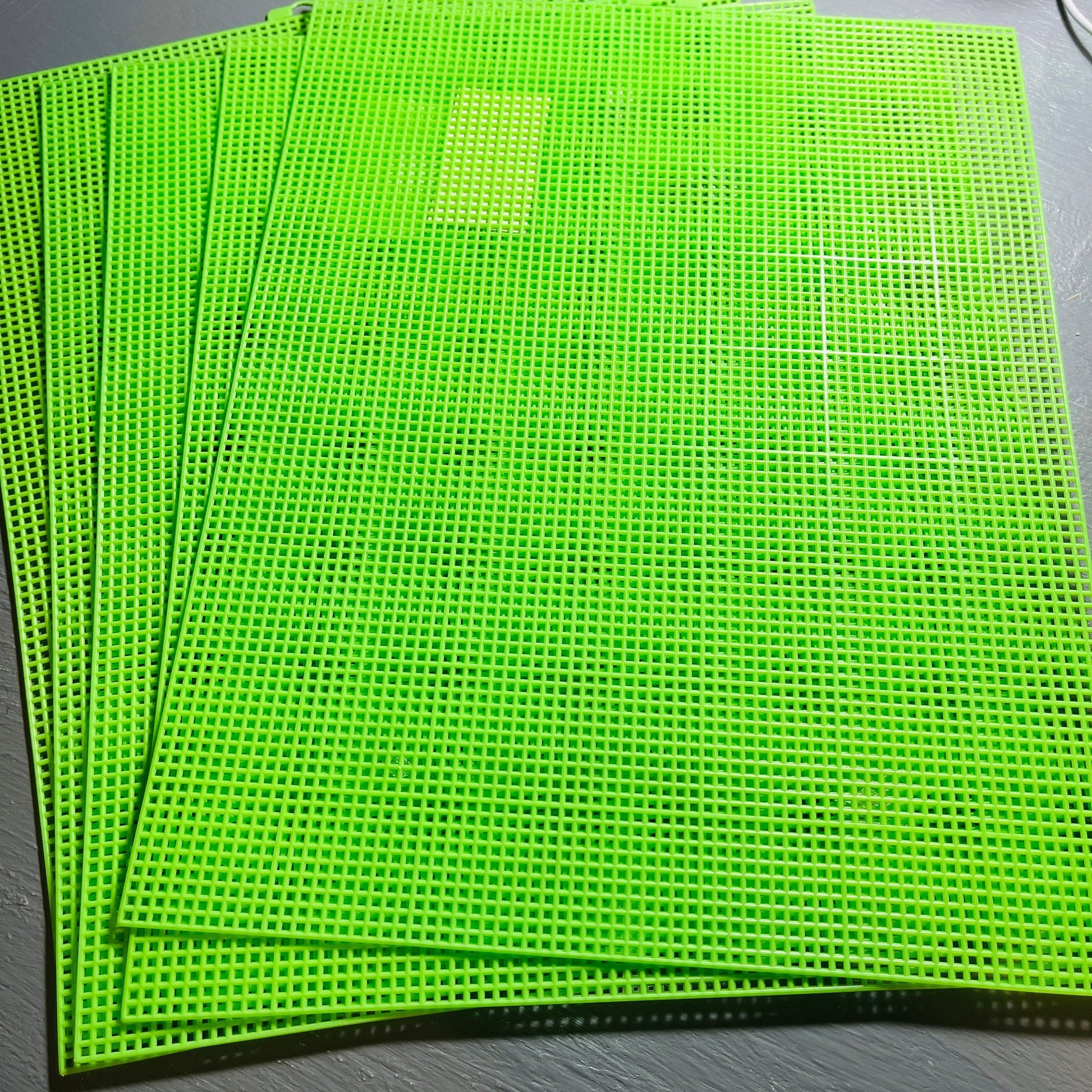 Plastic Canvas, 7 mesh, 10.5 by 13.5 Inch, Please See Variations