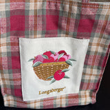 Longaberger Basket of Apples Tote Bag