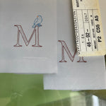 Martha Stewart Crafts tea towels set of 2 that can be personalized in embroidery by you thread is included