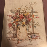 Leisure Arts Victorian Bouquet Book Nine by Paula Vaughan counted cross stitch design booklet