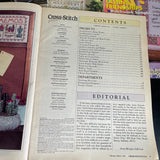 Counted Cross Stitch plus mixed lot vintage Oct 90 March 91 & March 93 chart magazines