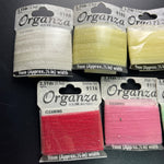 Organza Ribbon Set of 7 2.5 yard skeins See pictures and description for details*