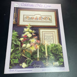 Stoney Creek Collection Celebrate His Love Book 30 vintage 1986 counted cross stitch chart