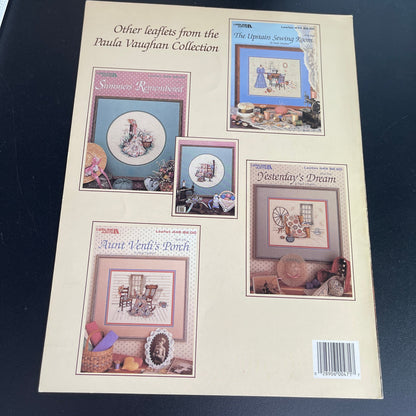 Leisure Arts choice Paula Vaughn vintage counted cross stitch charts see pictures and variations*