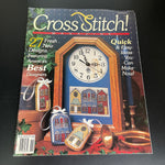 Cross Stitch! mixed lot of 5 vintage chart magazines see pictures and descriptions*