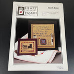 Heart In Hand Choice of 8 vintage Cross Stitch Charts see pictures and variations*
