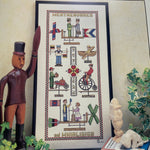 Patricia Gaskin Designs Weathervanes and Whirligigs No. 33 vintage 1999 counted cross stitch chart