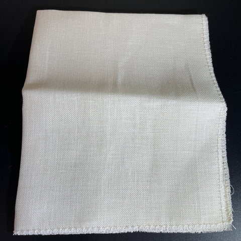Wichelt 28 count Permin Linen white 18 by 15 inch needlecraft fabric
