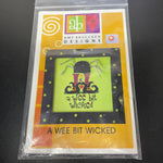 Amy Bruecken Designs A wee Bit Wicked counted cross stitch chart