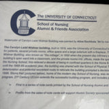 The University of Connecticut School of Nursing  Alumni and Friends Association note cards*
