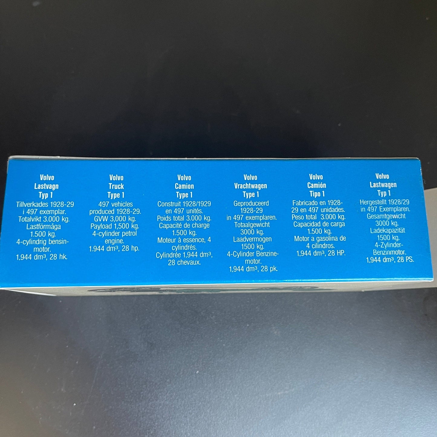 Conrad gmbh Volvo 1928 Flatbed truck vintage 1:43 scale die-cast metal truck model*