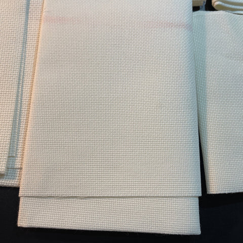 AIDA White starter bargain pack needlecraft fabric see pictures and description*