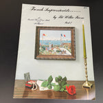 French Impressionists by Pat Wilkie Keene Book 1 vintage 1980 counted cross stitch chart