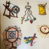 Graphworks, Mini Motif Designs, for Needlework, Vintage 1993, Counted Cross Stitch Chart
