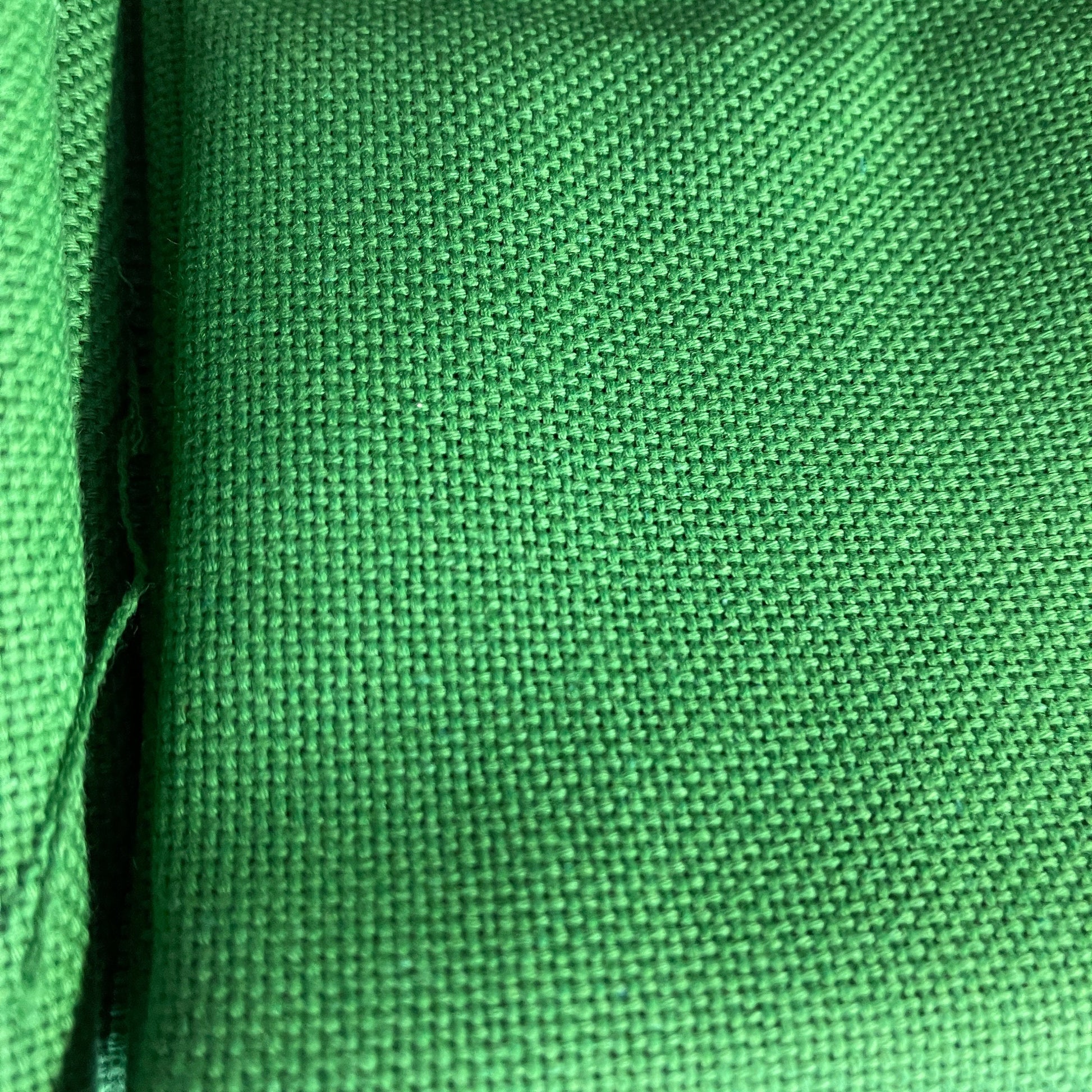 AIDA Green 18 count 21 by 18 and 36 by 34 inch pieces