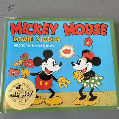 Disney's, Mickey Mouse movie stories introduction by Marice Sendak published 1988 collectible Book