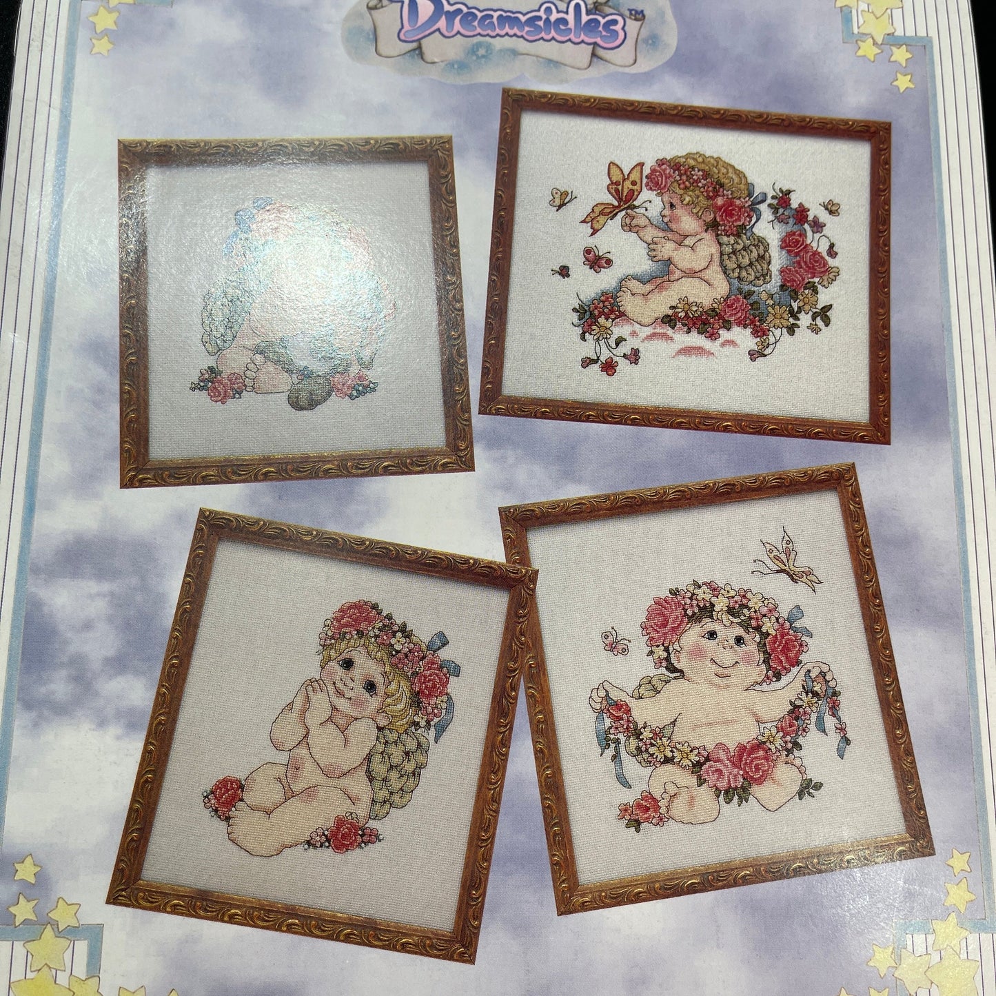 Leisure Arts Dreamsickles Book 1 Item #105718 vintage 1997 counted cross stitch chart