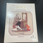 The Emmett Kelly Collectors Series Making Up vintage 1991 Designs by Judith Lynn cross stitch chart