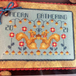 Frony Ritter Designs Acorn Gathering Fall Series FS#6 counted cross stitch kit