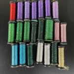 Kreinik bargain lot of 22 spools special needlecraft thread see pictures and description*